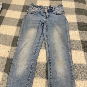 High Rise Push Up Jeans